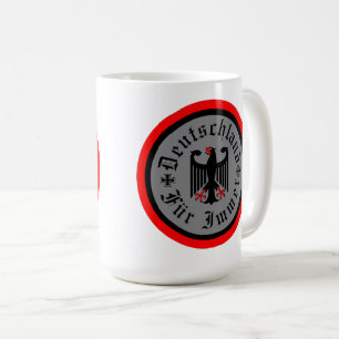 Germany/Deutschland Forever/black eagle/iron cross Coffee Mug