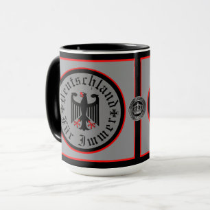 Germany/Deutschland Forever/black eagle/iron cross Mug