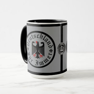 Germany/Deutschland Forever/black eagle/iron cross Mug