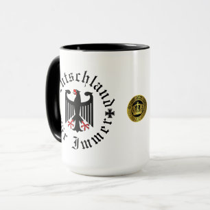 Germany/Deutschland Forever/black eagle/iron cross Mug