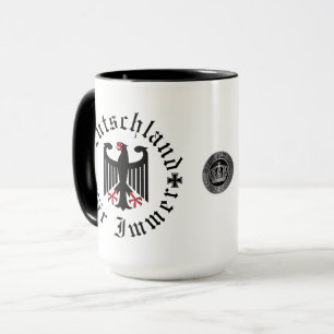 Germany/Deutschland Forever/black eagle/iron cross Mug