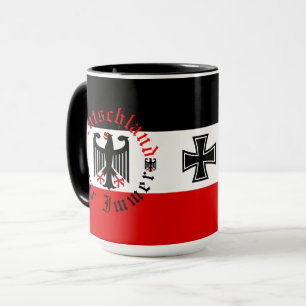 Germany/Deutschland Forever/black eagle/iron cross Mug