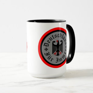Germany/Deutschland Forever/black eagle/iron cross Mug