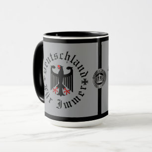 Germany/Deutschland Forever/black eagle/iron cross Mug