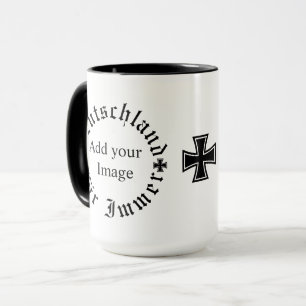 Germany/Deutschland Forever/iron cross/add image Mug