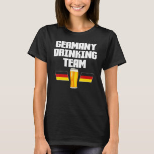Germany Drinking Team German Volksfest Deutsche Be T-Shirt