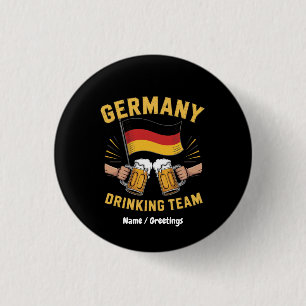 Germany Drinking Team Oktoberfest Prost Like True 3 Cm Round Badge
