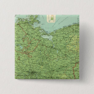 Germany eastern section 15 cm square badge