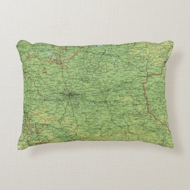 Germany eastern section decorative cushion (Front)