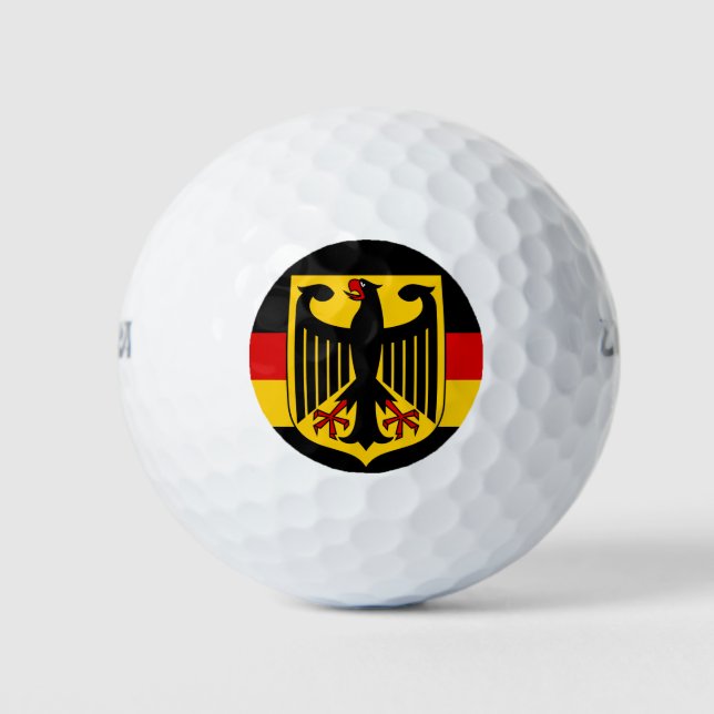 germany emblem golf balls (Front)
