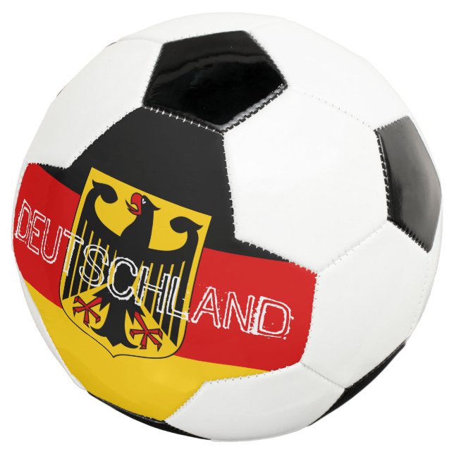 germany emblem soccer ball (Three Quarter)