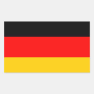 Germany Fahne Rectangular Sticker