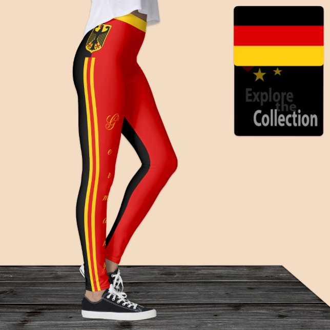 Germany fashion leggings, German Flag /sports Leggings (Creator Uploaded)