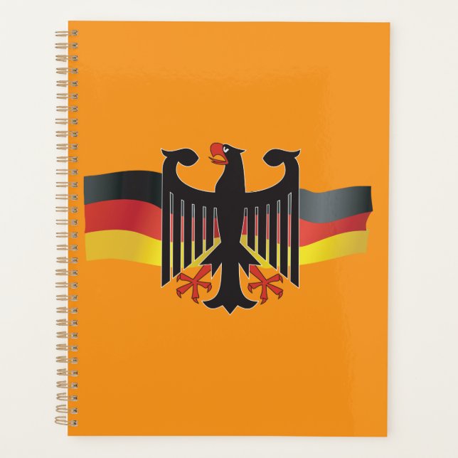 Germany Federal Eagle Coat of Arms Planner (Front)
