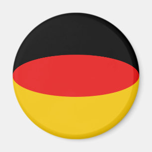 Germany Fisheye Flag Magnet