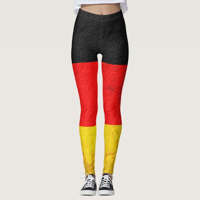 Germany Flag #3 Leggings (Front)