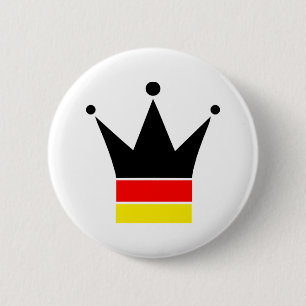 Germany Flag 6 Cm Round Badge