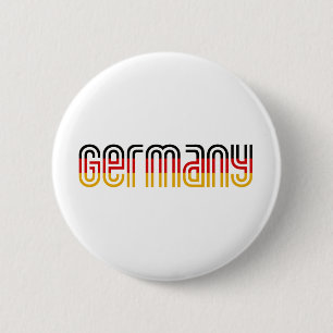 Germany Flag! 6 Cm Round Badge