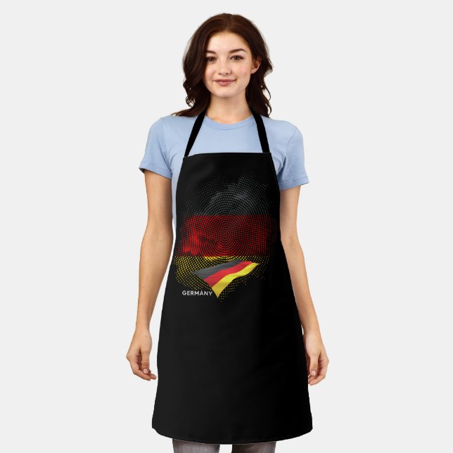 Germany flag apron (Worn)