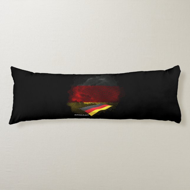 Germany flag body cushion (Front)