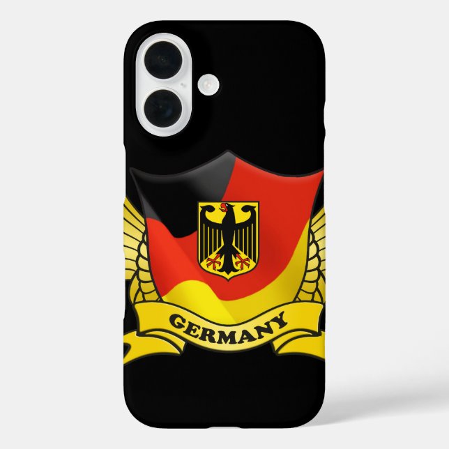 Germany Flag  Case-Mate iPhone Case (Back)