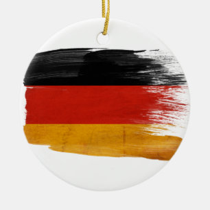 Germany Flag Ceramic Ornament