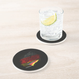 Germany flag coaster