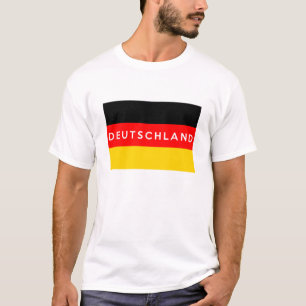 germany flag country deutschland text name T-Shirt