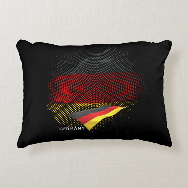 Germany flag decorative cushion (Front)