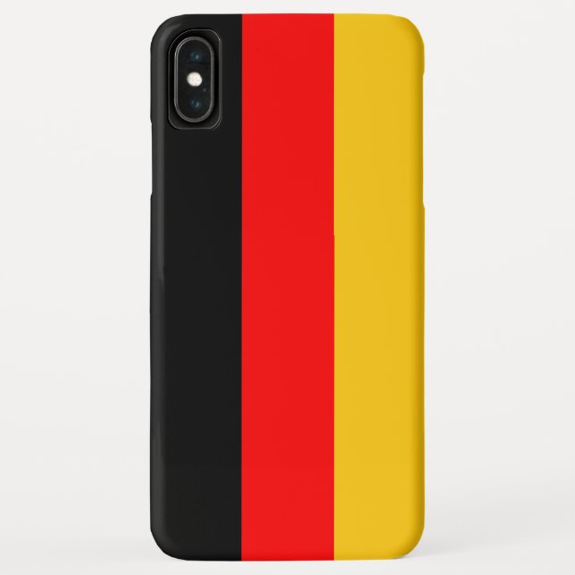 Germany Flag Deutschland Flagge Case-Mate iPhone Case (Back)