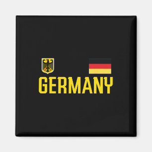 Germany Flag Deutschland Footbyll Soccer Fan Men W Magnet