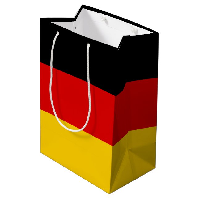 Germany flag - Deutschland Medium Gift Bag (Back Angled)