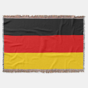 Germany flag - Deutschland Throw Blanket