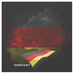 Germany flag fabric