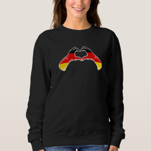 Germany Flag German Heart Premium Sweatshirt