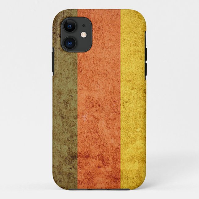Germany Flag - Grunge Case-Mate iPhone Case (Back)