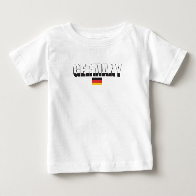 Germany Flag Infant T-shirt (Front)