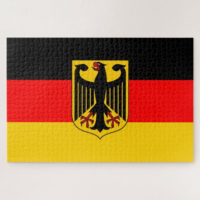 Germany Flag Jigsaw Puzzle (Horizontal)
