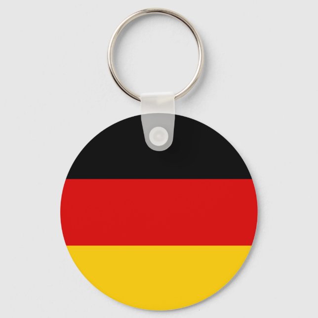 Germany Flag Key Ring (Front)