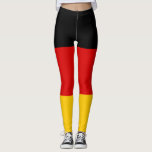 Germany flag leggings<br><div class="desc">Flags of the world's nations in high resolution for you to display with pride.</div>