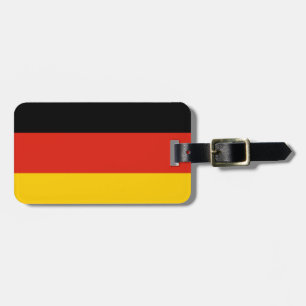 Germany flag luggage tag