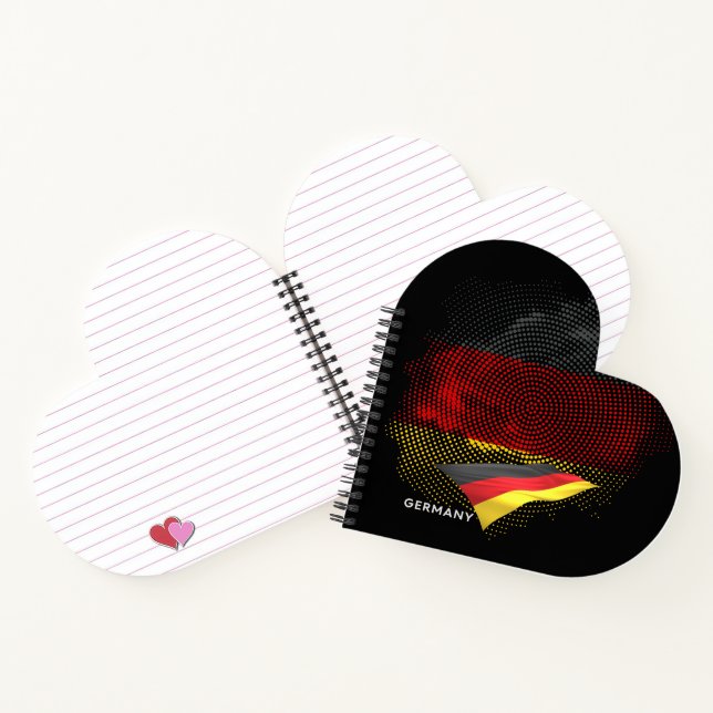 Germany flag notebook (Inside)