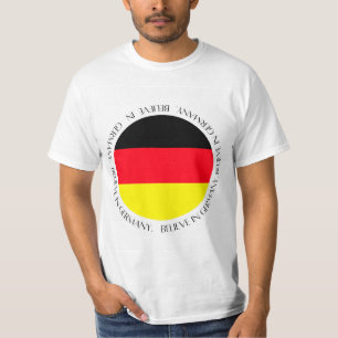 Germany Flag Patriotic Apparel T-Shirt