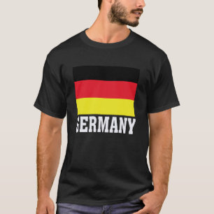 Germany Flag Patriotic National Roots Souvenir T-Shirt