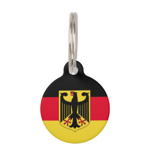 Germany Flag Pet Tag