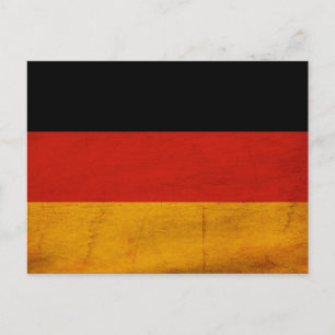 Germany Flag Postcard