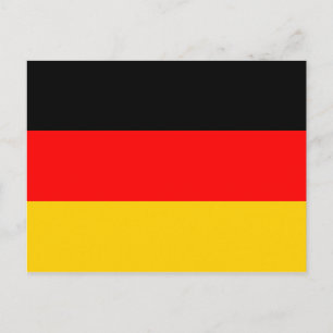Germany Flag Postcard