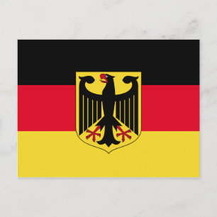 Germany Flag Postcard