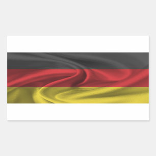 Germany Flag Rectangular Sticker