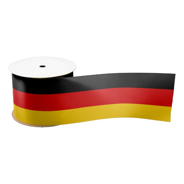 Germany Flag Satin Ribbon (Spool)